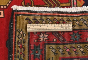 Vintage Purple Tribal 5X10 Meshkin Persian Runner Rug