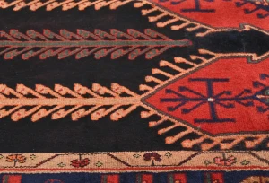 Vintage Tribal Plum 4'7X9'6 Nahavand Persian Rug