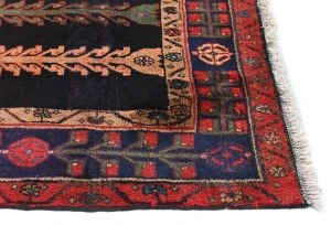 Vintage Tribal Plum 4'7X9'6 Nahavand Persian Rug