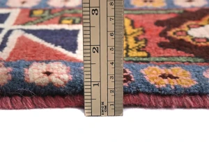 Vintage Light Red Traditional 5X9 Ardabil Persian Rug