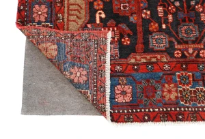 Vintage Tribal Plum 5X8 Nahavand Persian Rug