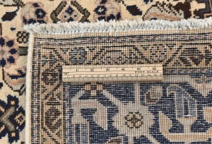 Vintage Cream Tribal Geometric 5X7 Tabriz Persian Rug