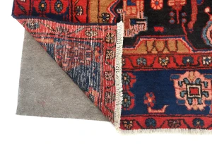 Vintage Tribal Plum 5X8 Nahavand Persian Rug