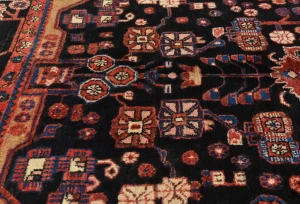 Vintage Tribal Plum 5X8 Nahavand Persian Rug