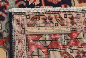 Vintage Cream Tribal 5X10 Meshkin Persian Runner Rug