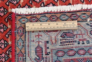 Vintage Red Tribal 4X7 Botemir Persian Rug