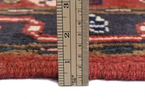 Vintage Red Tribal 2'2X10'5 Heriz Persian Runner Rug