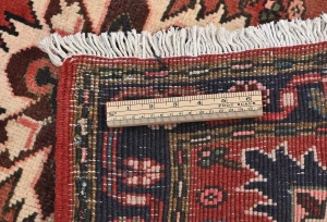 Vintage Red Tribal 2'2X10'5 Heriz Persian Runner Rug