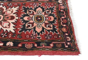 Vintage Red Tribal 2'2X10'5 Heriz Persian Runner Rug