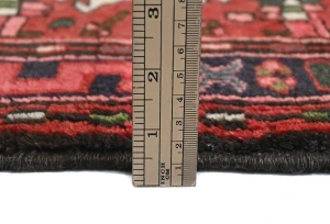 Vintage Red Tribal 2'4X6'2 Karajeh Persian Rug