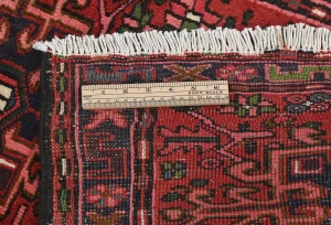 Vintage Red Tribal 2'4X6'2 Karajeh Persian Rug