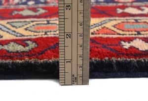 Vintage Purple-navy Tribal 5X9 Ardabil Persian Rug