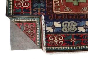 Vintage Red Tribal 5X10 Meshkin Persian Runner Rug