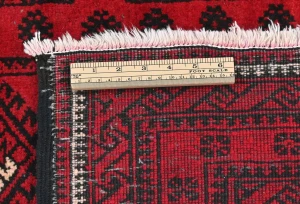 Vintage Red Tribal 4'3X8'6 Balouch Persian Rug