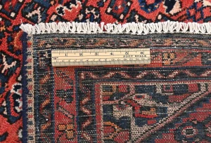 Vintage Red Tribal 2'3X13'5 Hamedan Persian Runner Rug