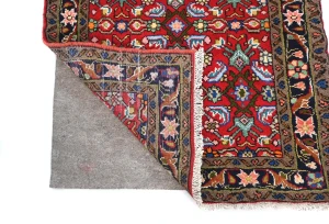 Vintage Red Tribal 2'4X6'3 Hamedan Persian Runner Rug