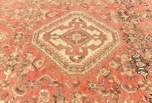 Semi Antique Muted Colors Tribal 5X8 Shiraz Persian Rug