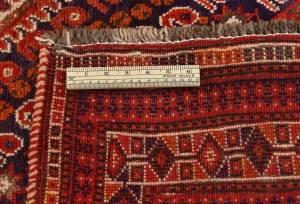 Vintage Red Tribal 7'6X10'2 Shiraz Persian Rug