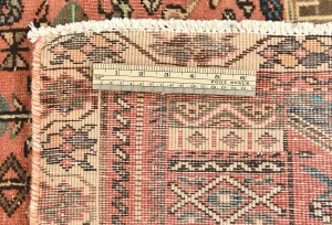 Semi Antique Red Tribal 5'6X8'0 Shiraz Persian Rug