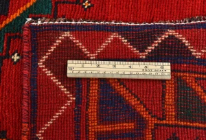 Vintage Red Tribal 5X10 Shiraz Persian Runner Rug