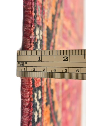 Vintage Purple Tribal 4'4X9'6 Shiraz Persian Runner Rug