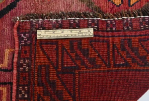 Vintage Purple Tribal 4'4X9'6 Shiraz Persian Runner Rug