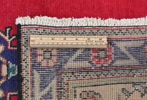 Vintage Red Traditional Floral 3X5 Tabriz Persian Rug