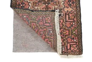 Semi Antique Rusty Pink Tribal 2X3 Karajeh Persian Rug