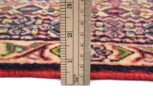 Vintage Cream Geometric 2'5X3'2 Bidjar Persian Rug