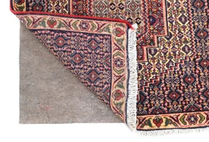 Vintage Cream Geometric 2'5X3'2 Bidjar Persian Rug