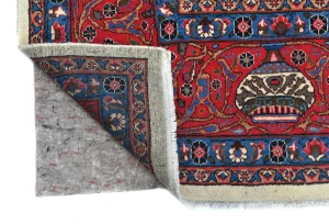 Vintage Purple-navy Traditional 10X13 Kashmar Persian Rug