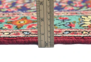 Vintage Red Floral Traditional 10X13 Tabriz Persian Rug