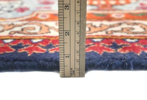 Vintage Purple-navy Traditional 9'5X12'4 Kashmar Persian Rug