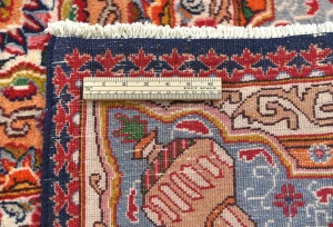 Vintage Purple-navy Traditional 9'5X12'4 Kashmar Persian Rug