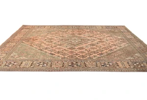 Semi Antique Muted Colors Tribal 8X11 Joshaghan Persian Rug