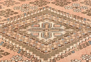 Semi Antique Muted Colors Tribal 8X11 Joshaghan Persian Rug