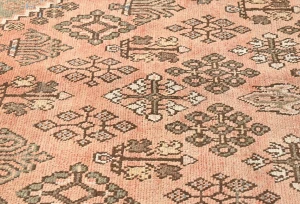 Semi Antique Muted Colors Tribal 8X11 Joshaghan Persian Rug