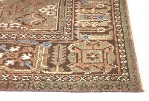 Semi Antique Muted Colors Tribal 8X11 Joshaghan Persian Rug