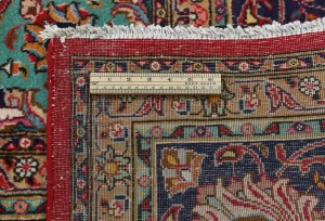 Vintage Red Floral Traditional 10X13 Tabriz Persian Rug