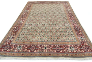 Vintage Cream Allover Traditional 7X10 Mood Persian Rug
