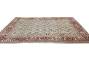 Vintage Cream Allover Traditional 7X10 Mood Persian Rug