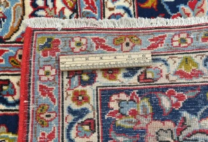 Vintage Red Traditional 9X13 Najafabad Persian Rug