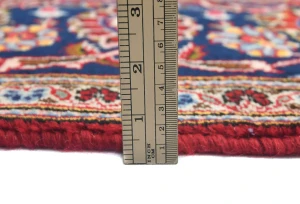 Vintage Red Traditional Floral 6X10 Kashan Persian Rug