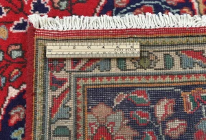 Vintage Red Floral Traditional 7X10 Tabriz Persian Rug