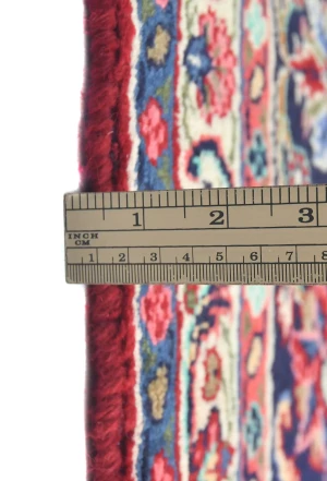 Vintage Red Floral 6'10X10'6 Shahrbaft Persian Rug