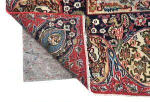 Vintage Bittersweet Red Traditional 10X13 Kashmar Persian Rug