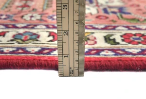 Vintage Red Traditional 8X11 Tabriz Persian Rug