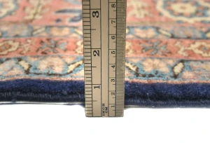 Vintage Plum Geometric 8X11 Ardebil Persian Oriental Rug