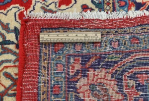 Vintage Red Floral Traditional 7X10 Mahal Persian Rug