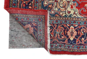 Vintage Red Floral Traditional 7X10 Mahal Persian Rug